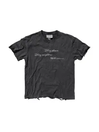 SHIBU | Distressed Vintage Graphic Short-Sleeve T-Shirt
