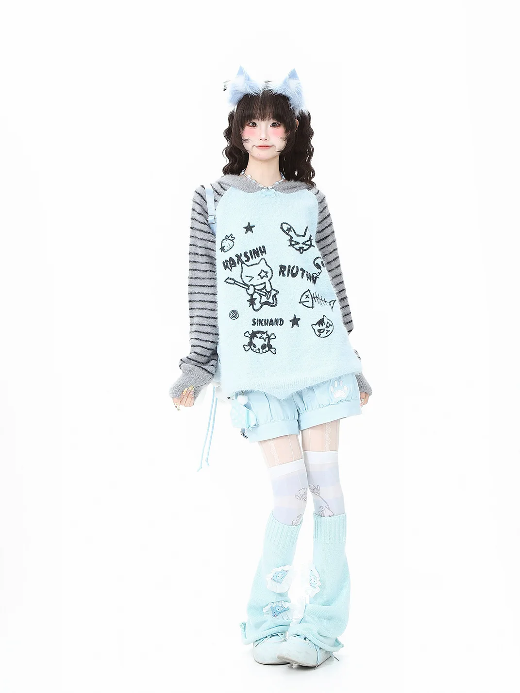 Languid Park | Hooded Knit Sweater