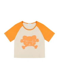 NIHONKIDS | Y2K Skull Raglan T-Shirt