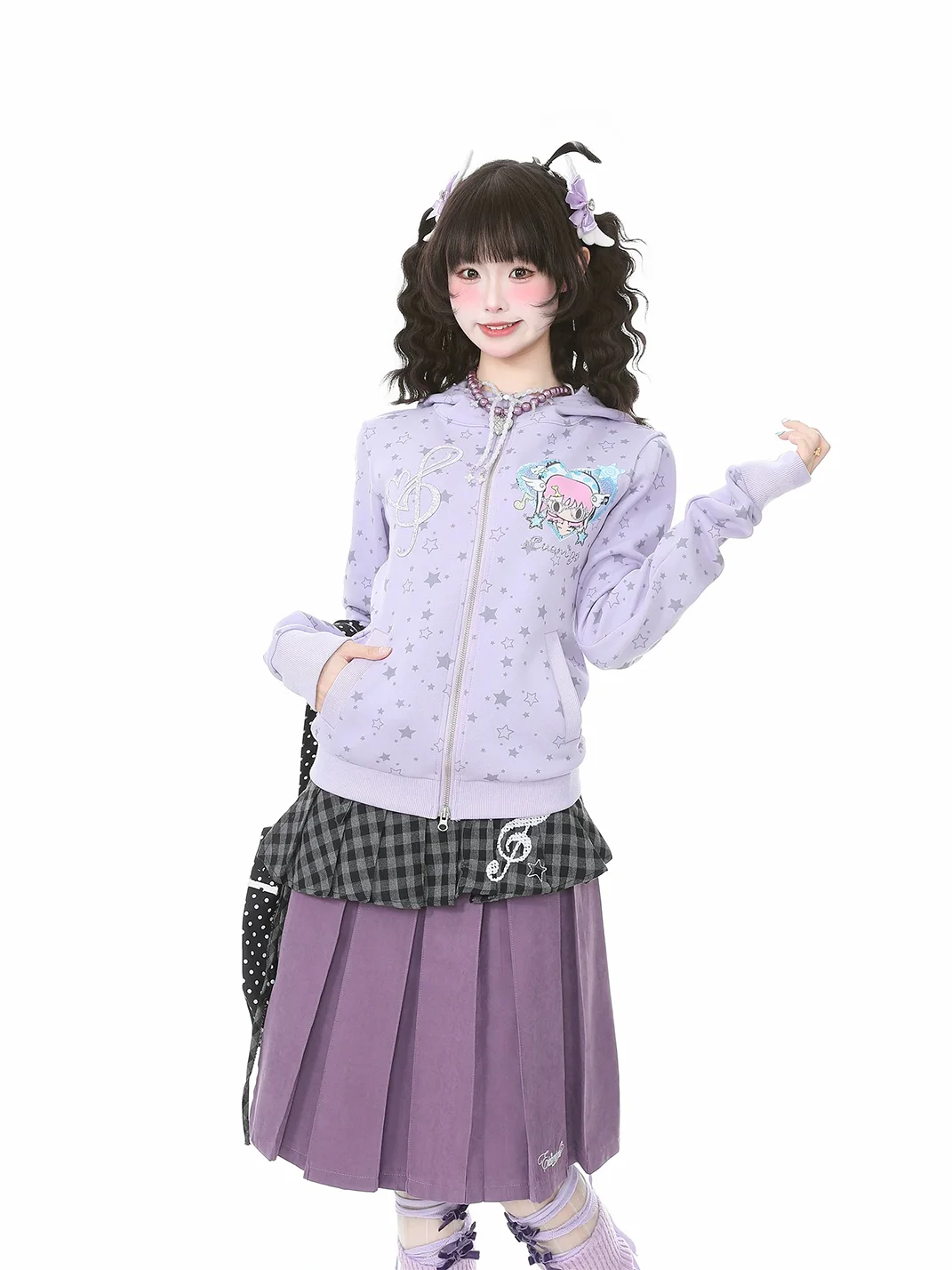 Languid Park | Y2K Star Short Jacket