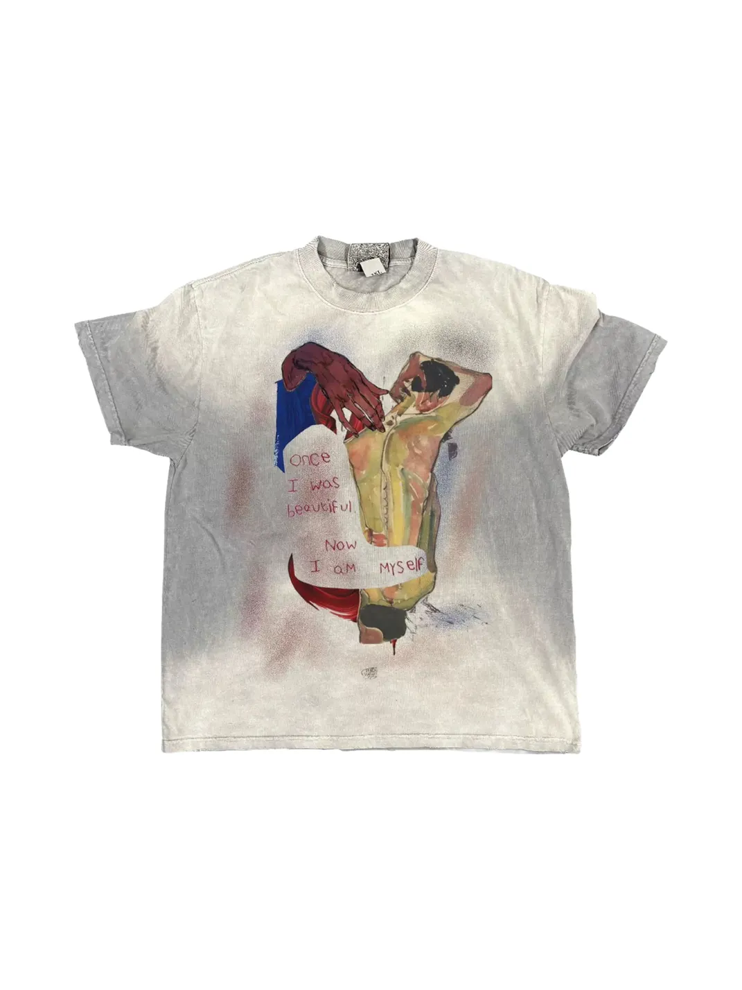 SHIBU | Distressed Graphic Short-Sleeve T-Shirt