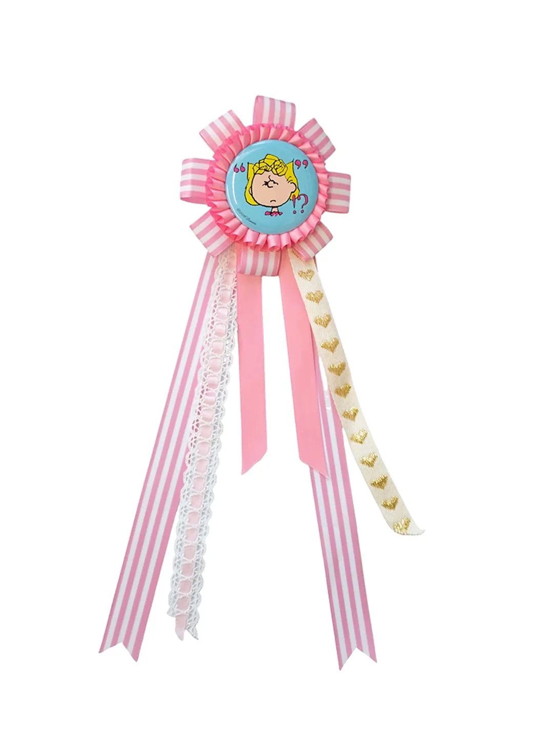 1JINN STUDIO | Peanuts Collab Ribbon Badge Pin