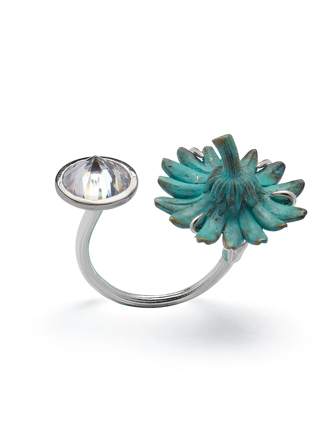 TysGrocery | Daisy Stem Adjustable Open Ring