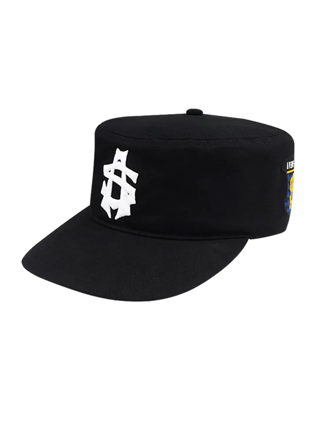Avenue and Son | Embroidered Rhinestone Flat-Top Cap