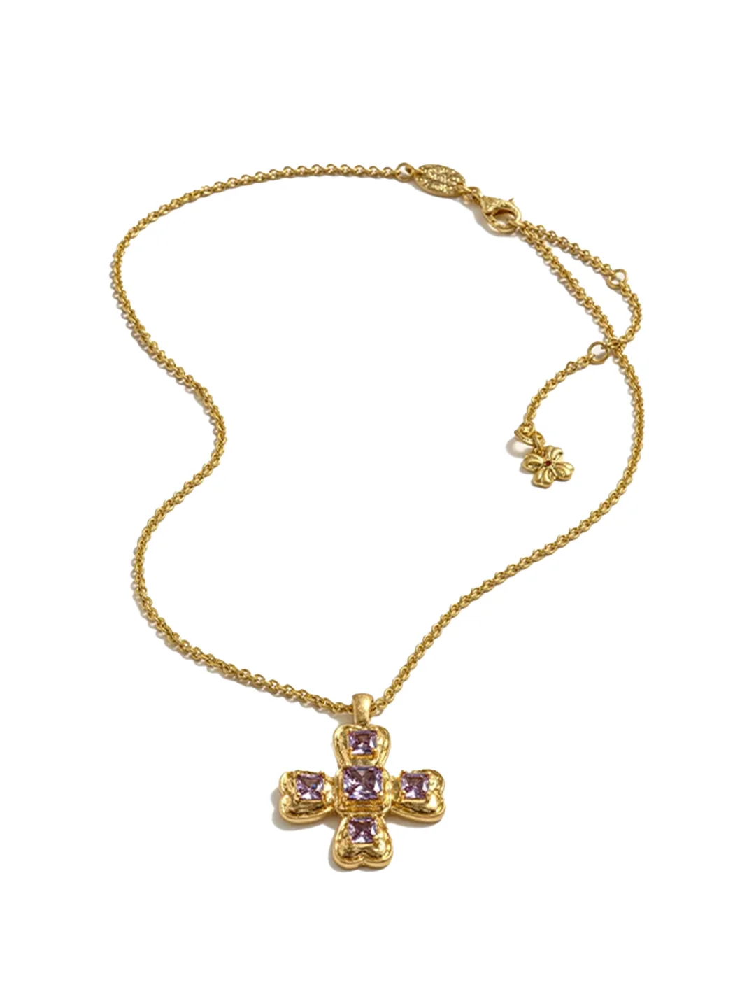 Tokokkino | Mini Four-Sided Bow Necklace
