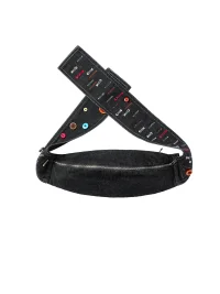 Oinimi | Embroidered Buttonhole Denim Convertible Waist Bag