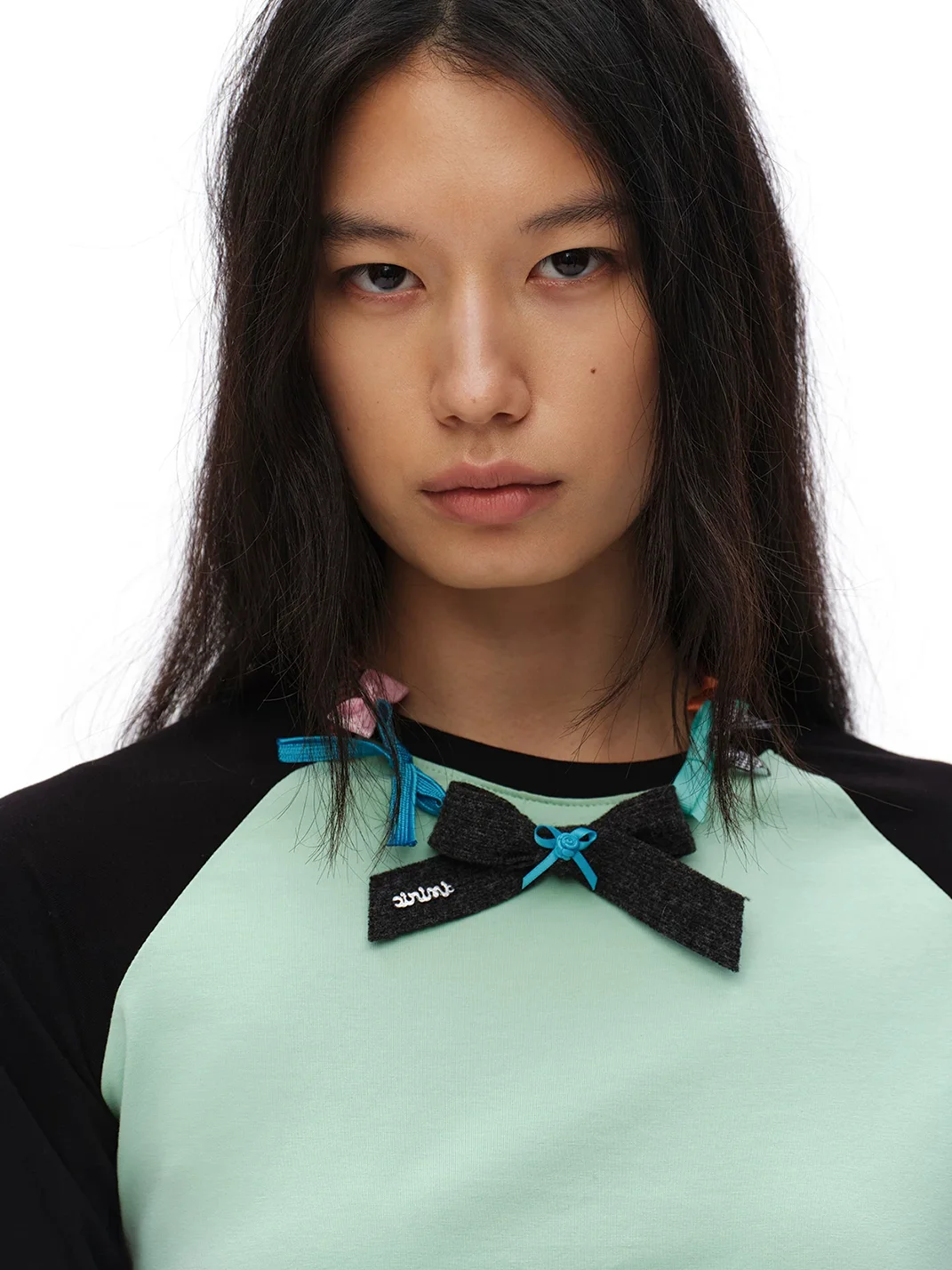 Oinimi | Handmade Mixed Material Bow Necklace