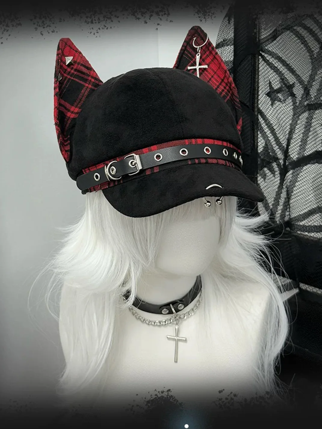 1GASTERINN | Doberman Dog Ear Beret Hat