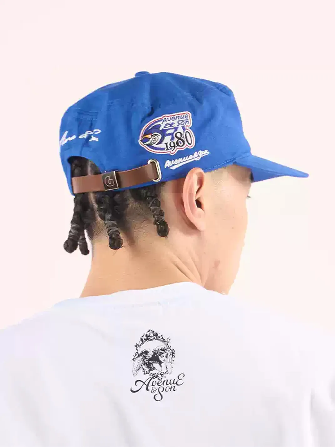 Avenue and Son | Embroidered Rhinestone Flat-Top Cap