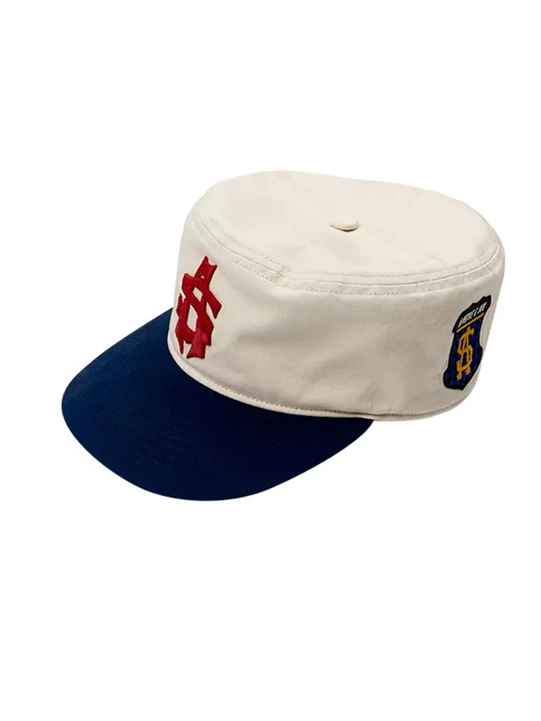 Avenue and Son | Embroidered Rhinestone Flat-Top Cap
