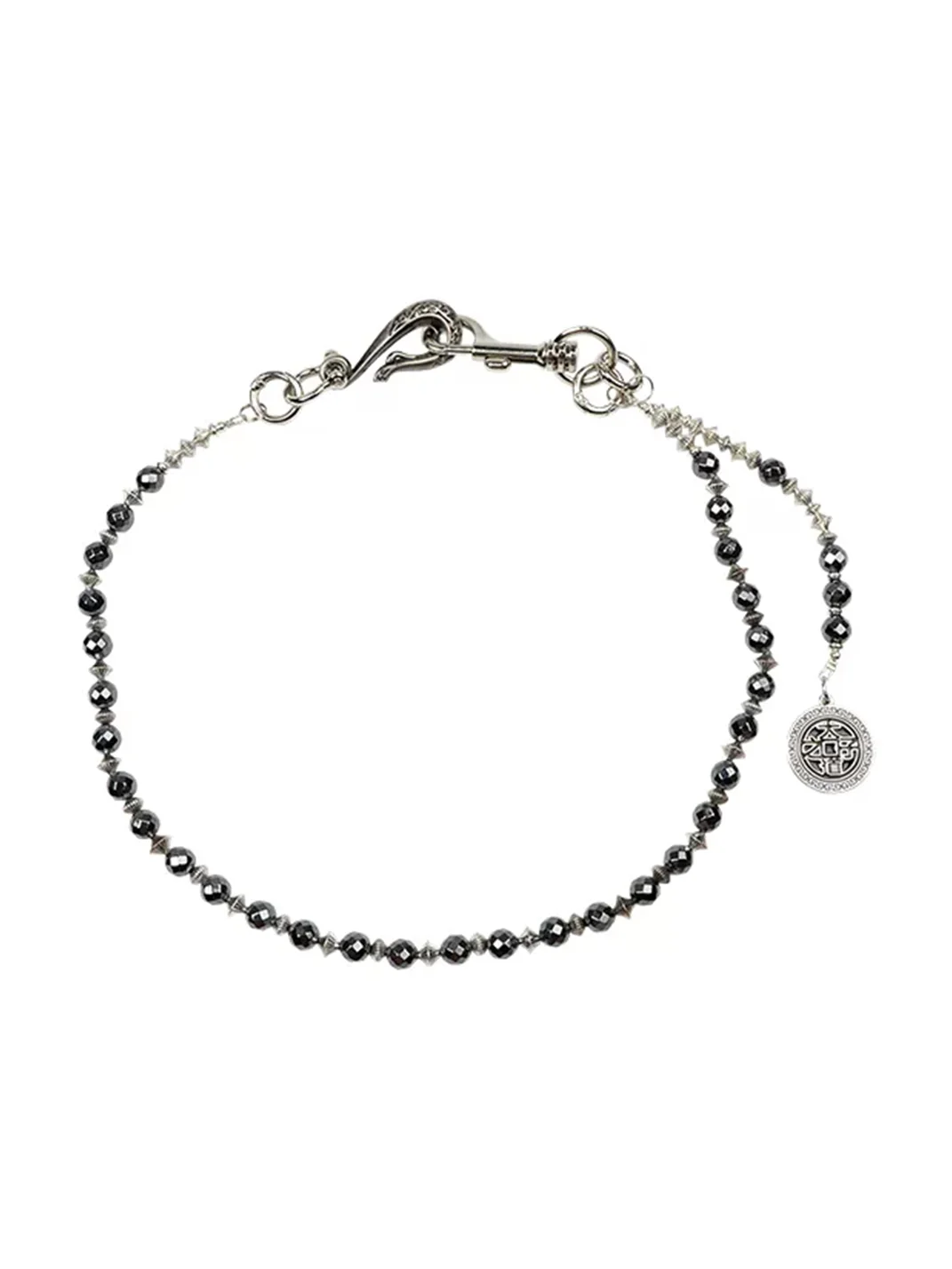 Avenue and Son | Faceted Bead Logo Trouser Chain
