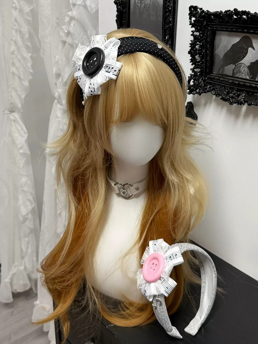 1GASTERINN | Cute Korean Ribbon Headband
