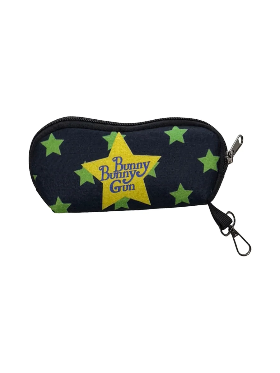 Bunnybunnygun | Y2K Felt Zipper Eyeglasses Case with Hook - 2
