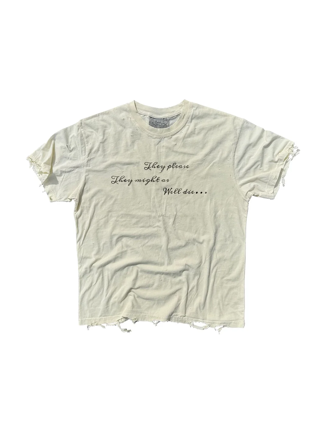 SHIBU | Distressed Vintage Graphic Short-Sleeve T-Shirt