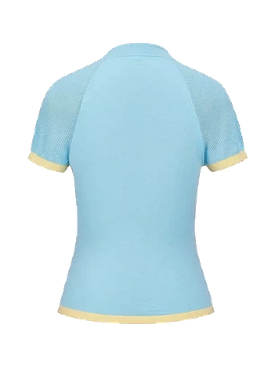 Ayo | Contrast Trim Fitted Cropped Number T-Shirt
