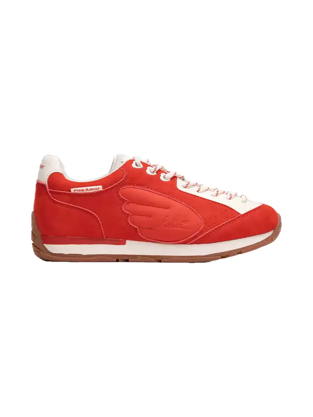 PINKAMOR | Red Winged Retro Sneakers