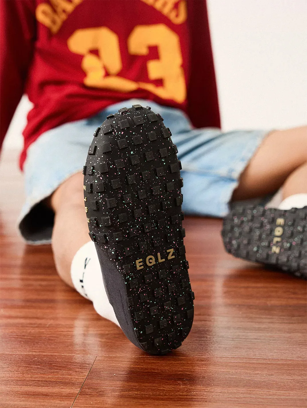 EQLZ | Men's Wide Fit Suede Mules