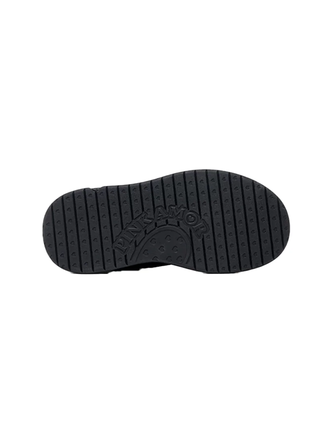 PINKAMOR | Black Platform Casual Sneakers