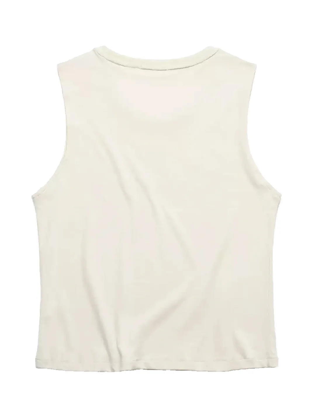 NAOMALE | Vintage Distressed Printed Tank Top