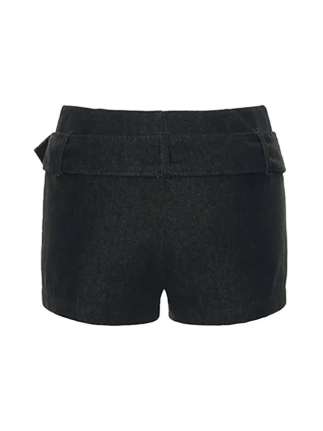 HYTE MOLY | Vintage Puff-Sleeve Denim Shorts Set