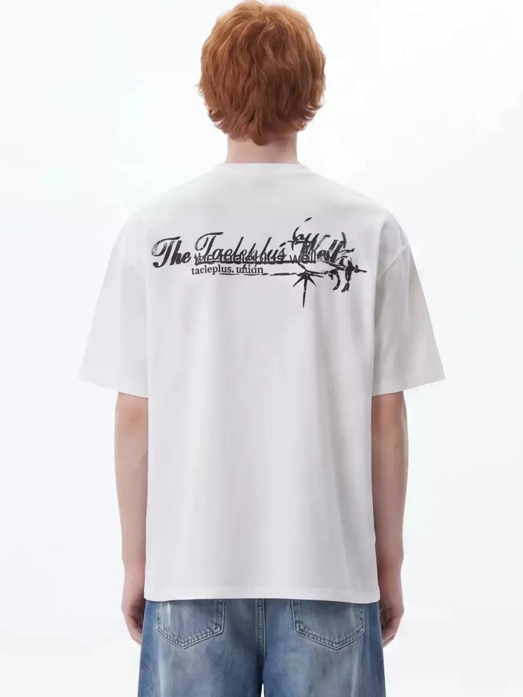 Wonderful Story | Distressed Flag Print T-Shirt