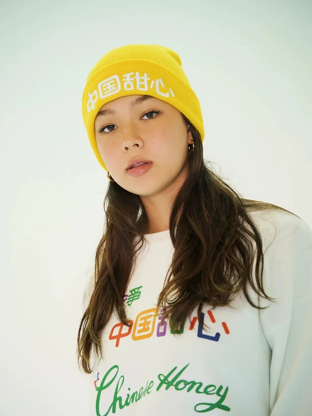 ADHD | Chinese Honey Embroidered Knit Beanie