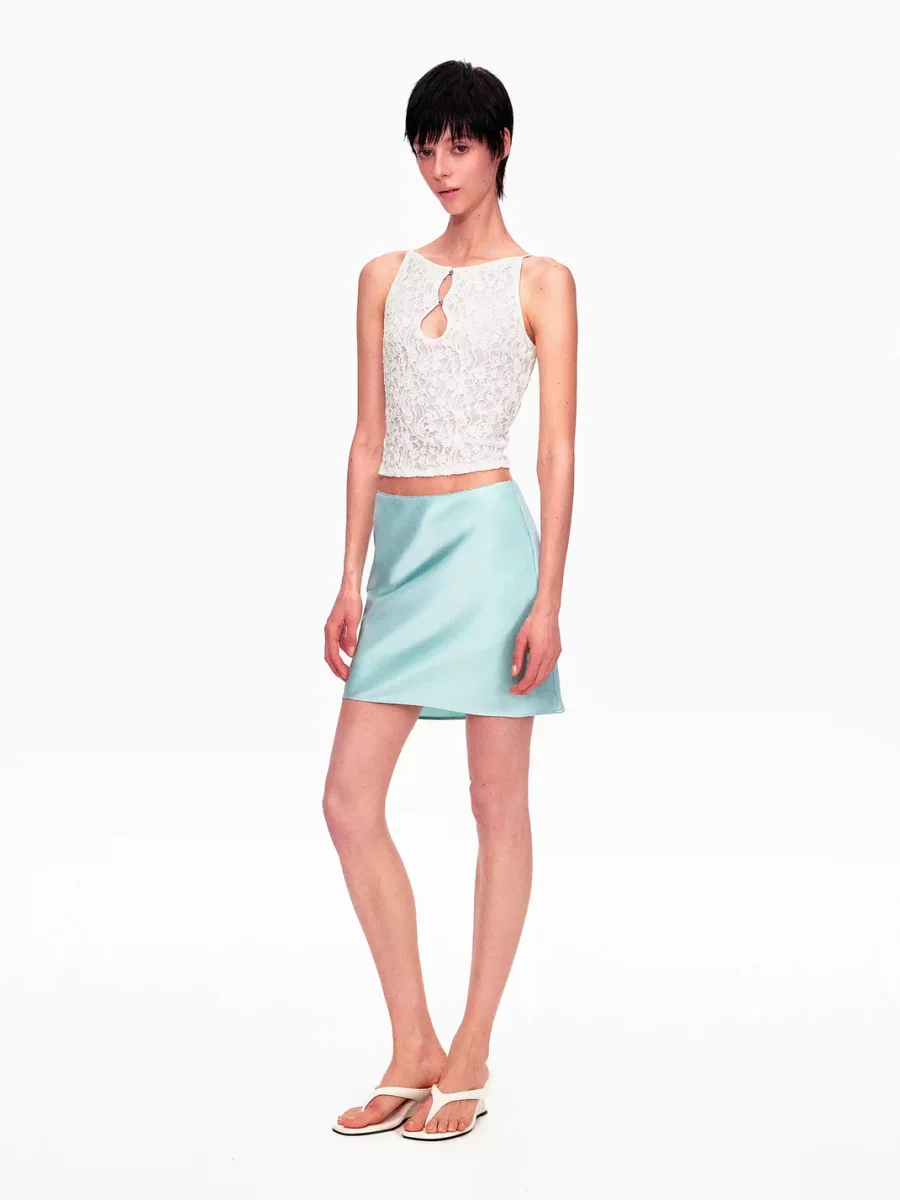 Ayo | Slim Fit Keyhole Lace Camisole - 4