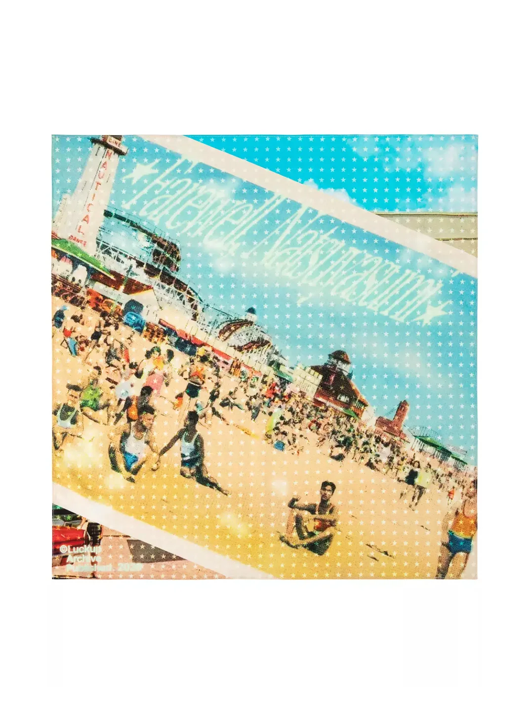 LUCKUP Archive | Digital Print Cotton Square Headscarf