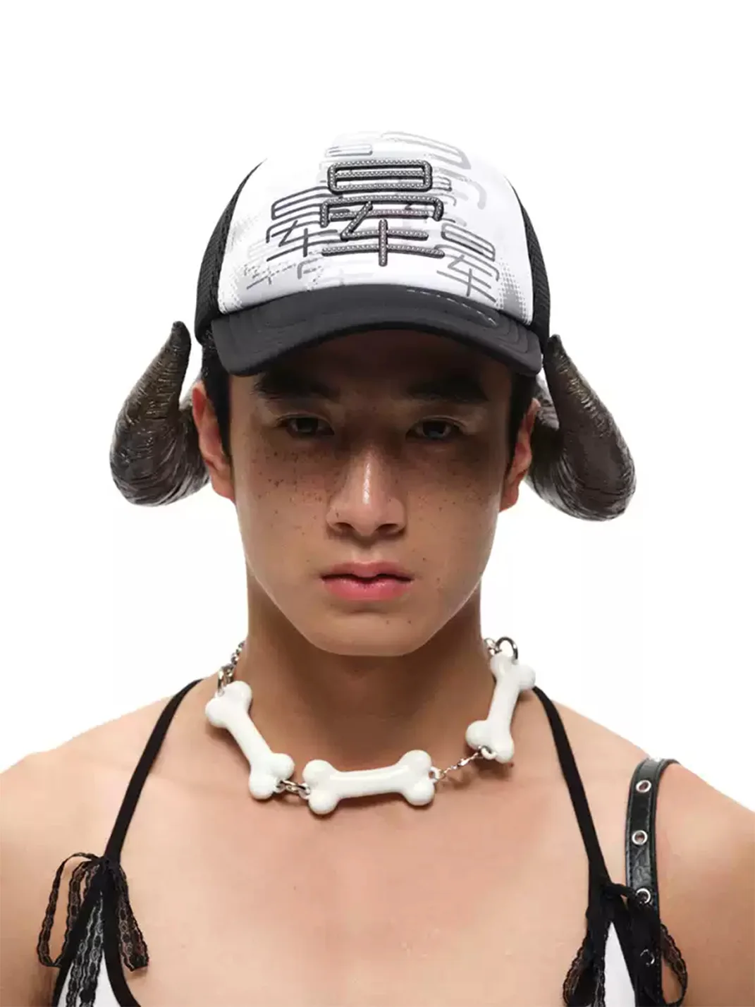 CFIERCE | Rhinestone Embroidered Trucker Cap