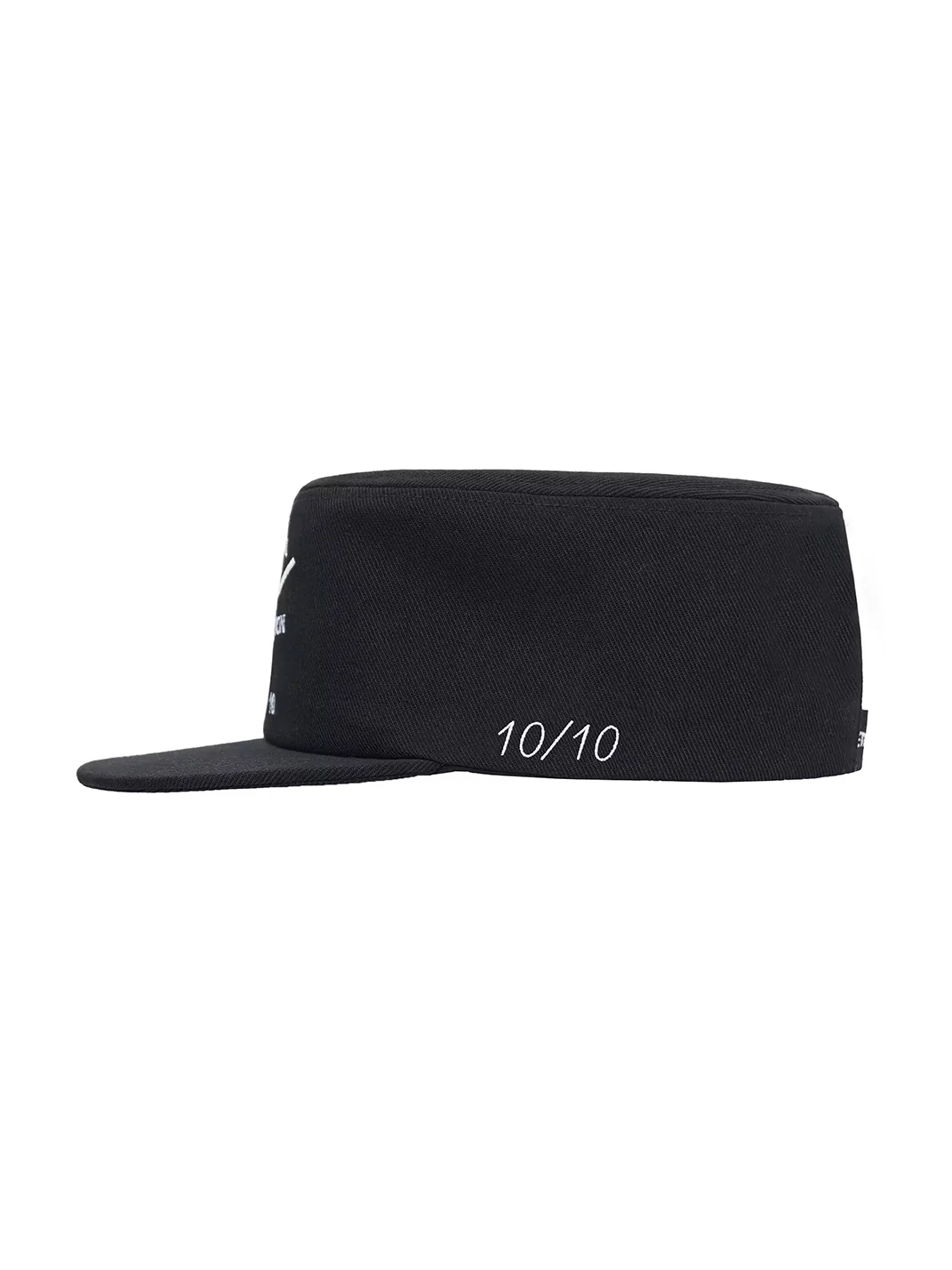 ETHEREAL PRODUCTION | Embroidered Clock Flat Brim Baseball Cap