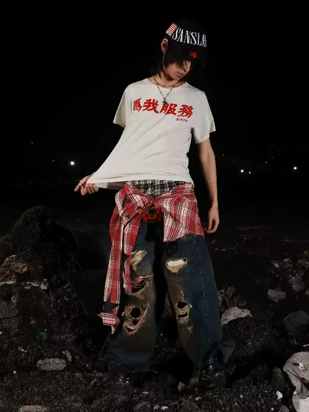 SANSLAWS | Graphic Short Sleeve T-Shirt