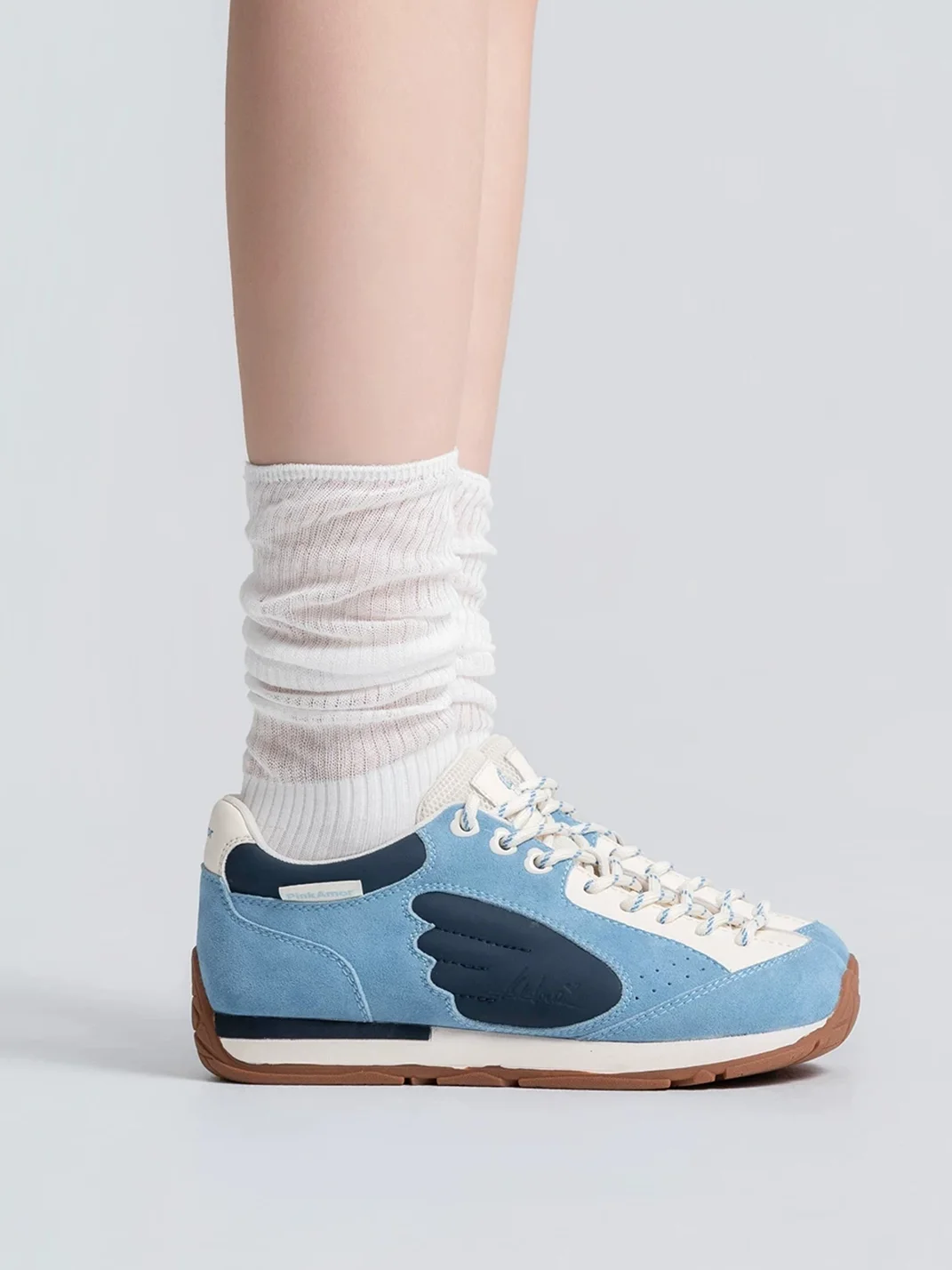 PINKAMOR | Blue Wing Casual Sneakers