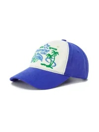 LUCKUP Archive | Dolphin Embroidered Contrast Baseball Cap