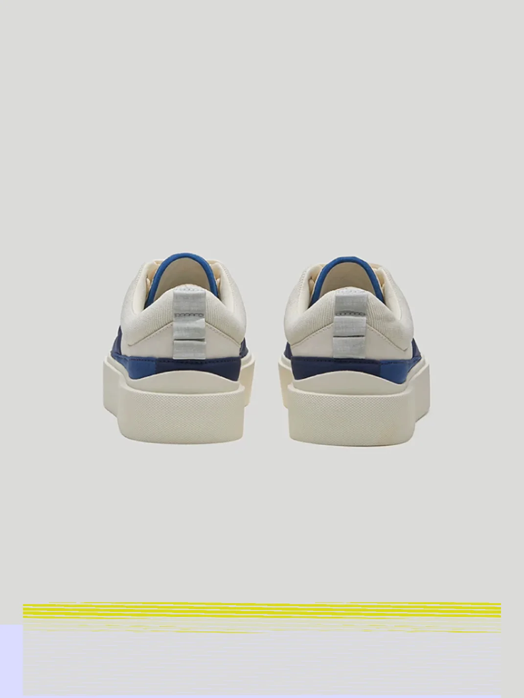 EQLZ | Men's Quilted Platform Casual Sneakers