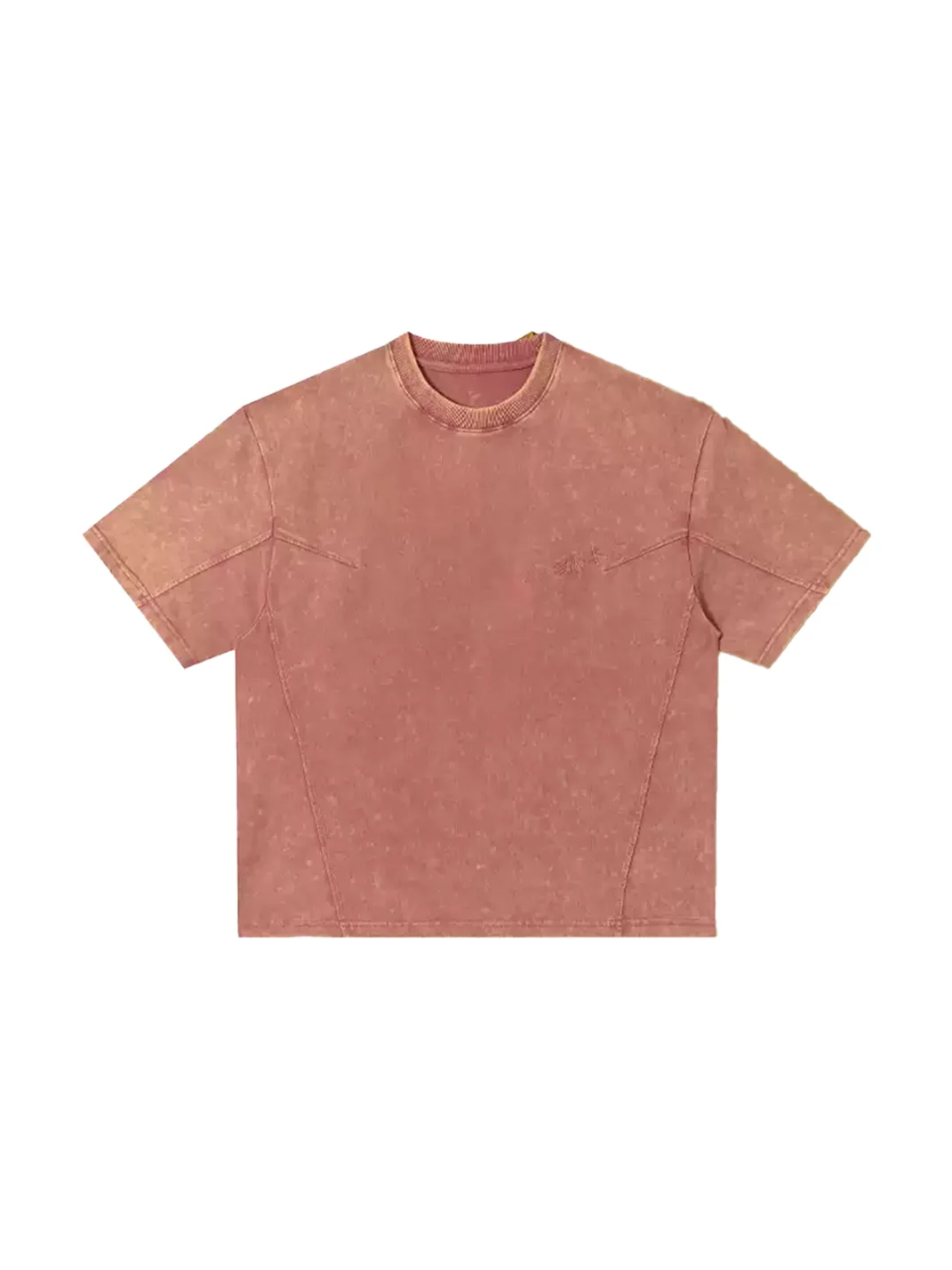 Wonderful Story | Vintage Washed Embroidered Drop Shoulder T-Shirt