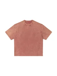 Wonderful Story | Vintage Washed Embroidered Drop Shoulder T-Shirt