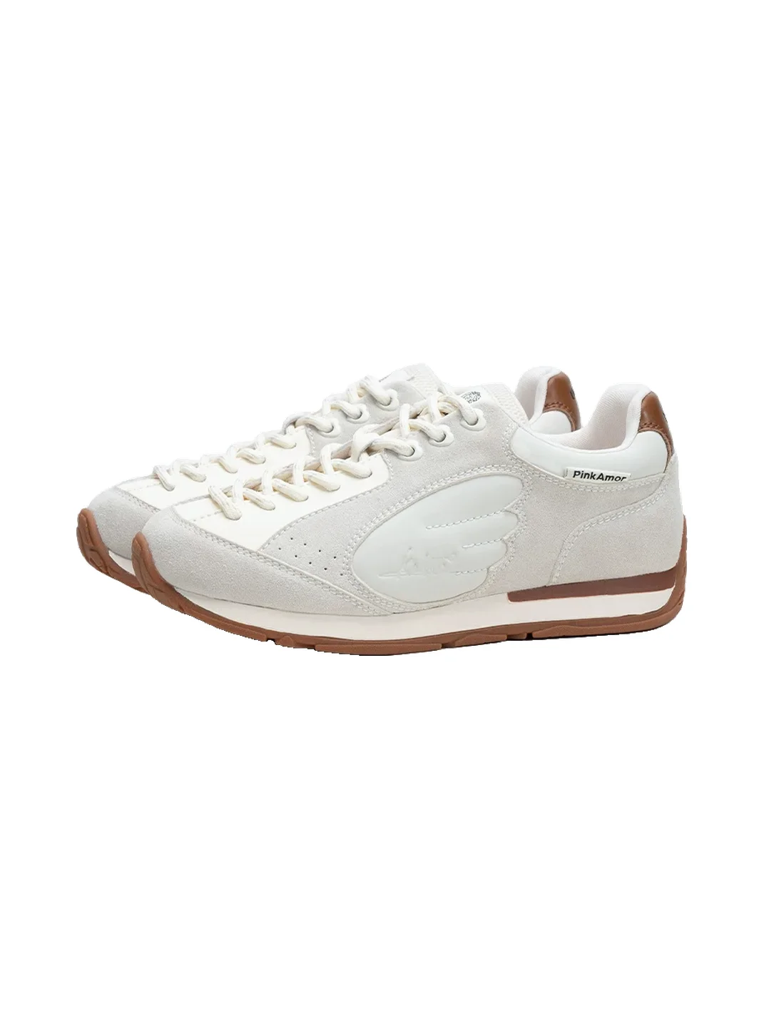 PINKAMOR | Women's Wing Detail Casual Sneakers