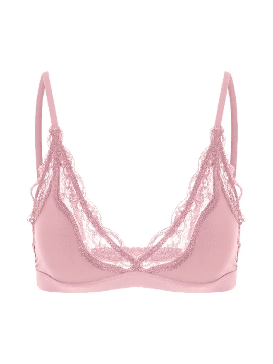 Anna aneae | Lace Triangle Wireless Bra - 4