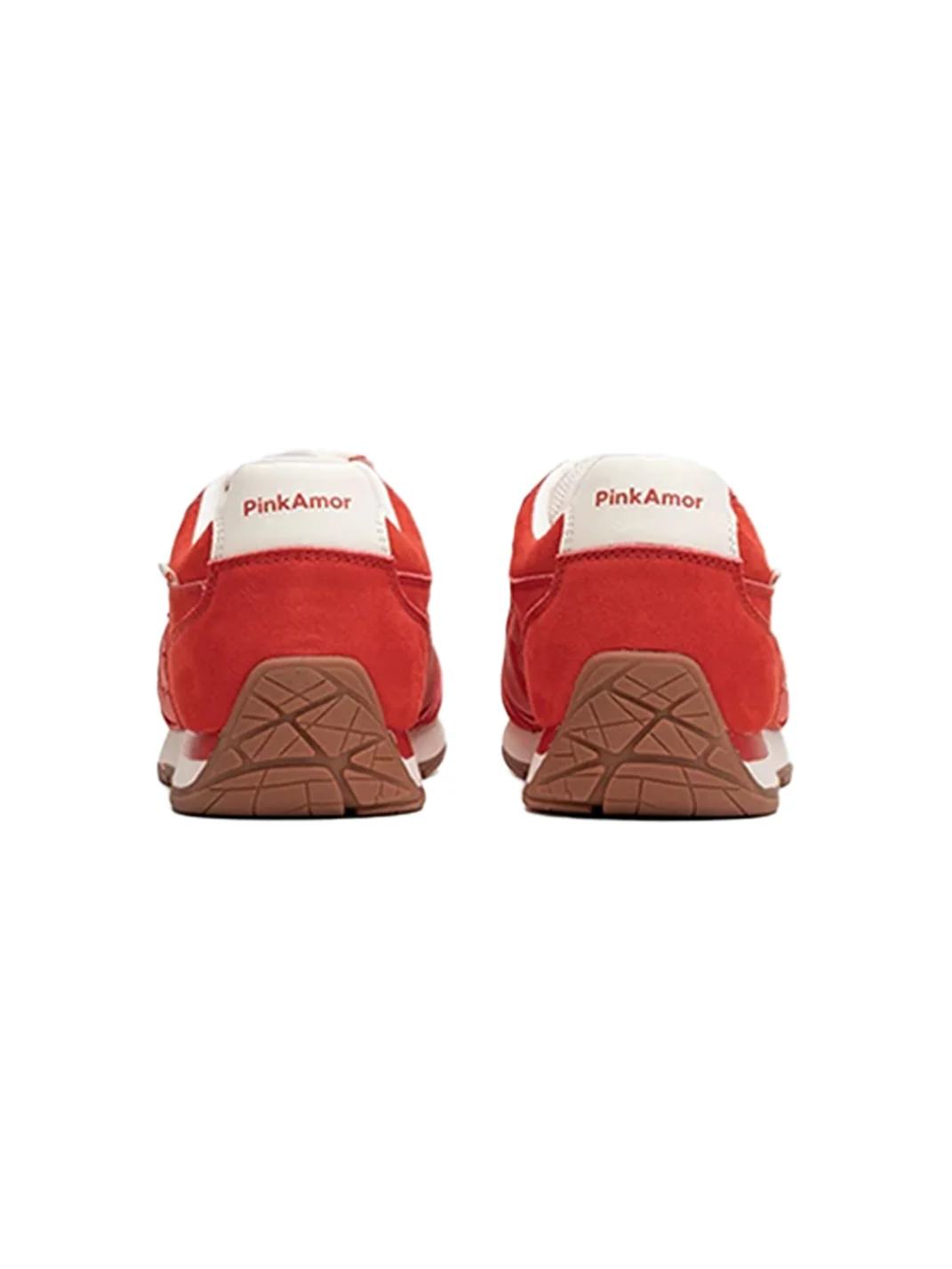 PINKAMOR | Red Winged Retro Sneakers