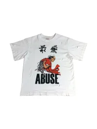 Tellurianloong | Distressed Graphic Short-Sleeve T-Shirt