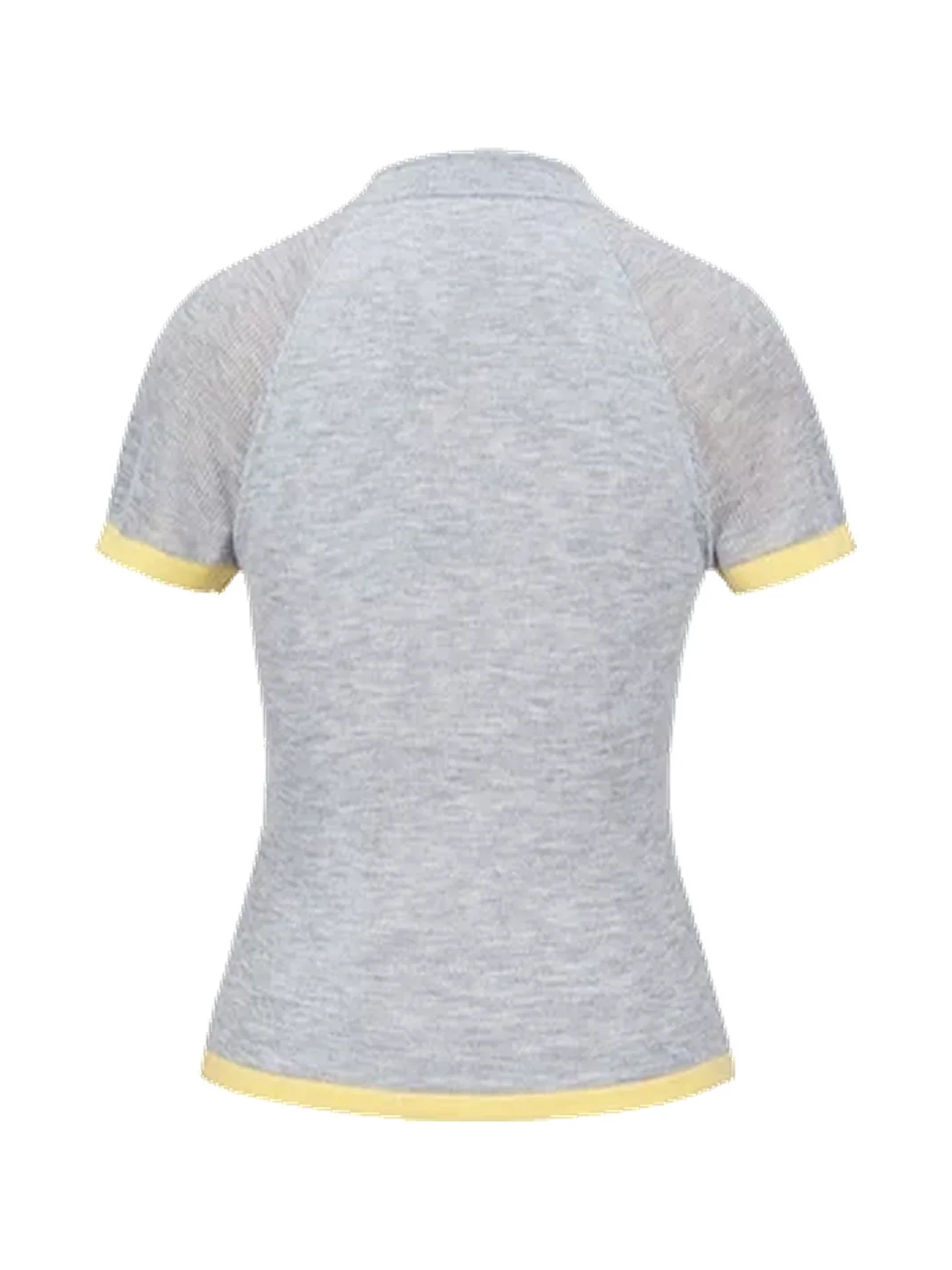 Ayo | Contrast Trim Fitted Cropped Number T-Shirt