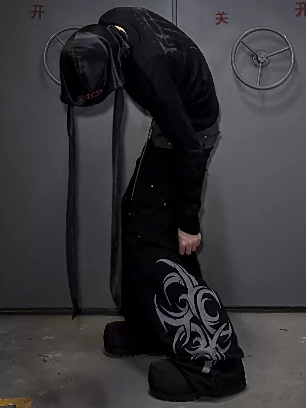 LoseControlEdge | Reversible Baggy Tribal Print Sweatpants