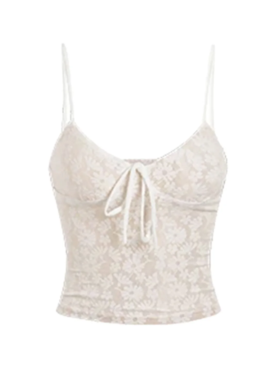Anna aneae | Women's Lace Camisole And Cardigan Set