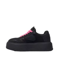 PINKAMOR | Black Platform Casual Sneakers