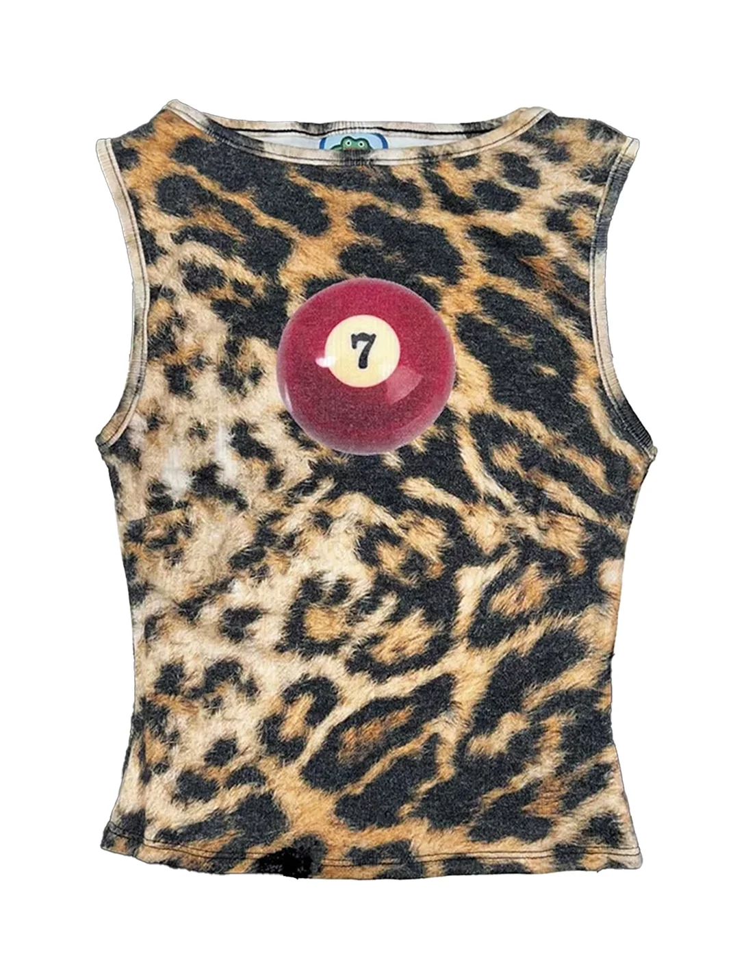 YWEMWZ | Polka Dot Fitted Sleeveless Tank Top
