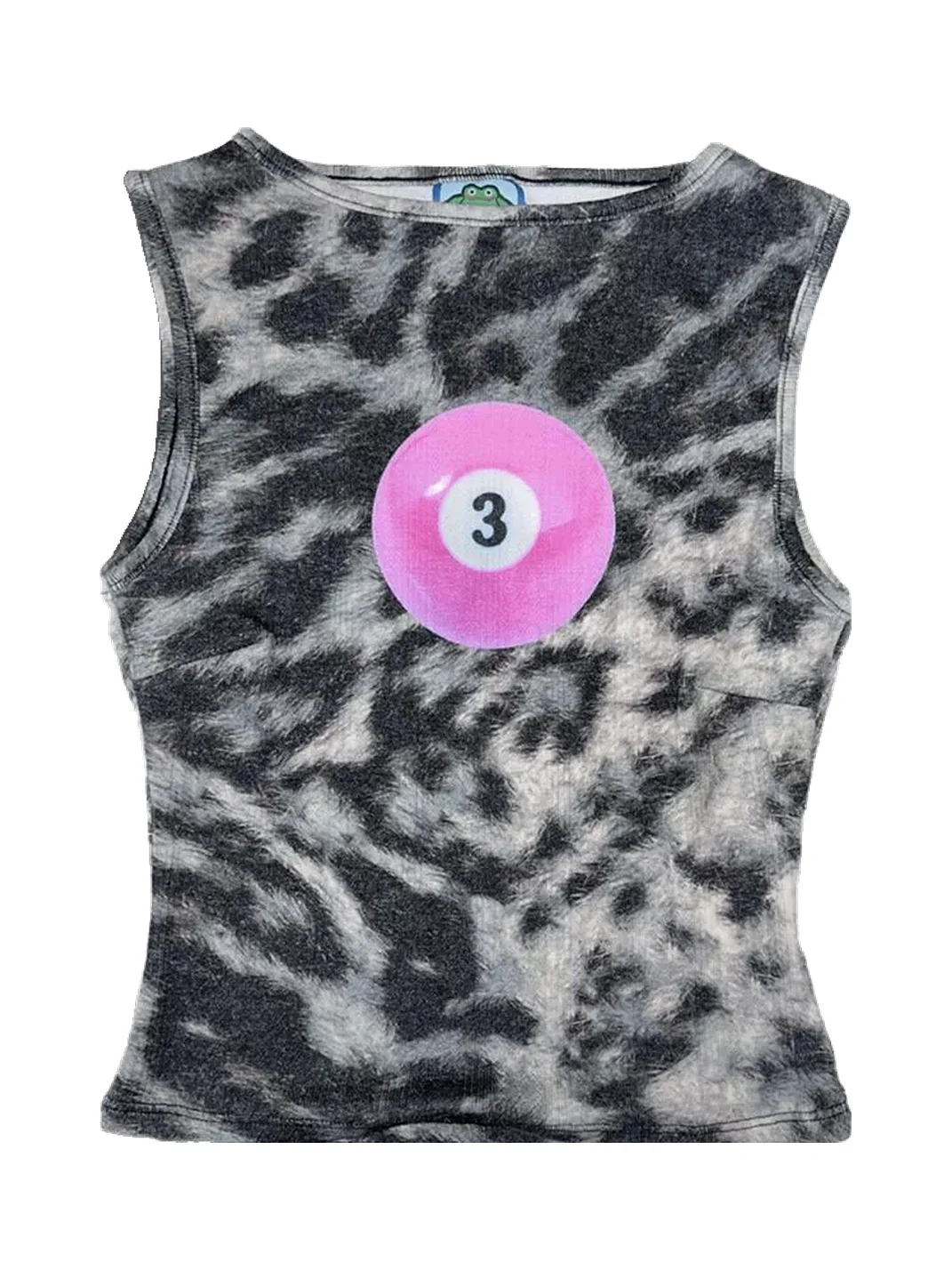 YWEMWZ | Polka Dot Fitted Sleeveless Tank Top