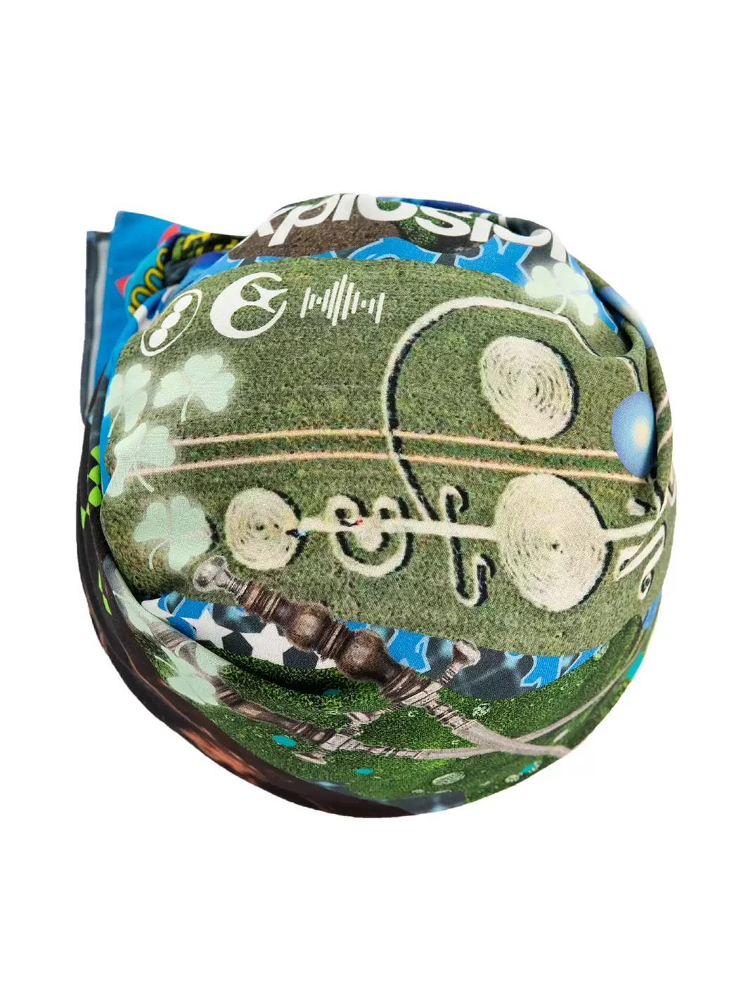 LUCKUP Archive | Unisex Digital Print Cotton Square Bandana