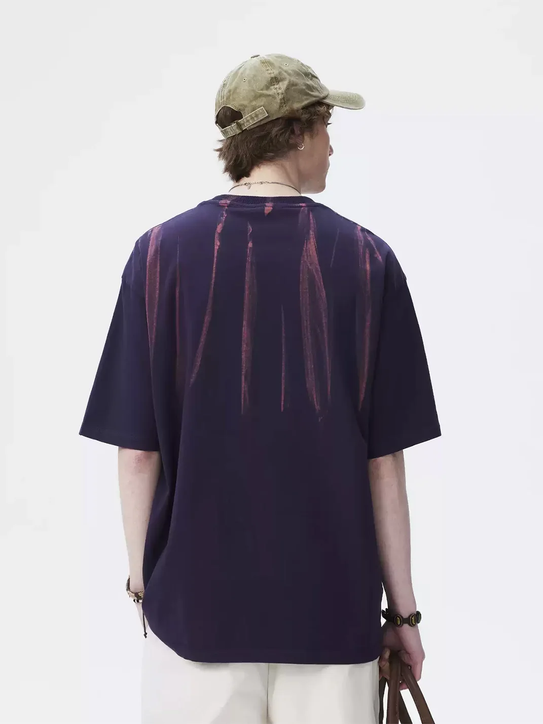 Wonderful Story | Unisex Lightning Print Heavyweight Cotton T-Shirt