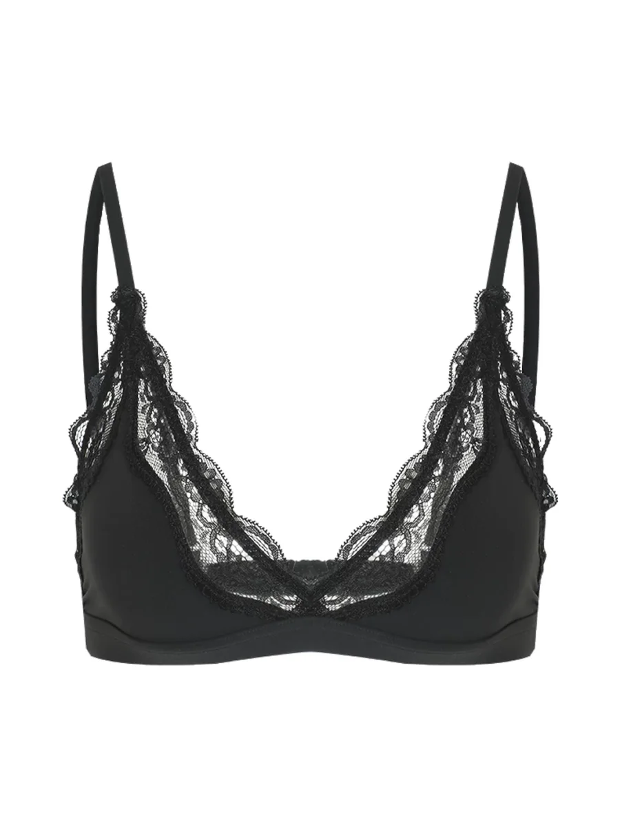 Anna aneae | Lace Triangle Wireless Bra - 2