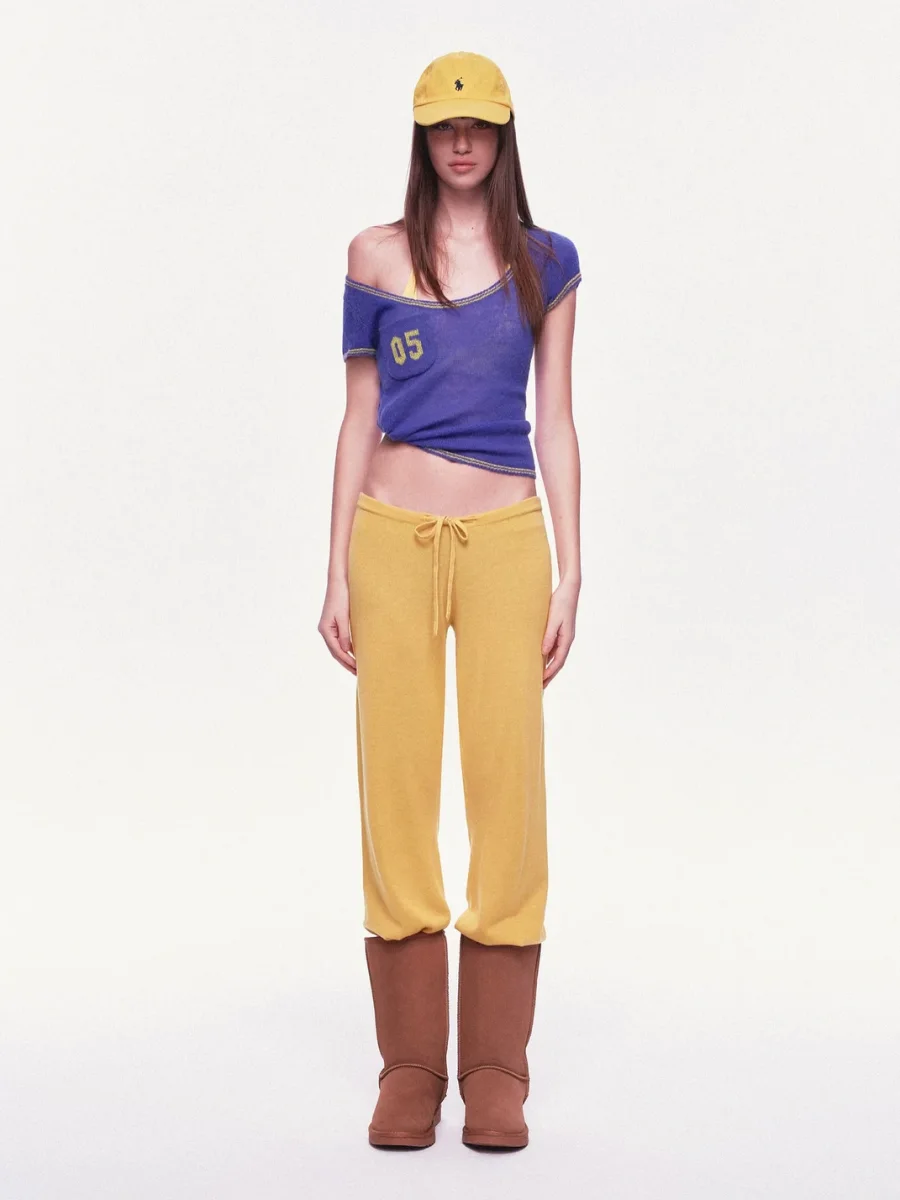 Ayo | Contrast 05 Pocket Knit T-Shirt - 2